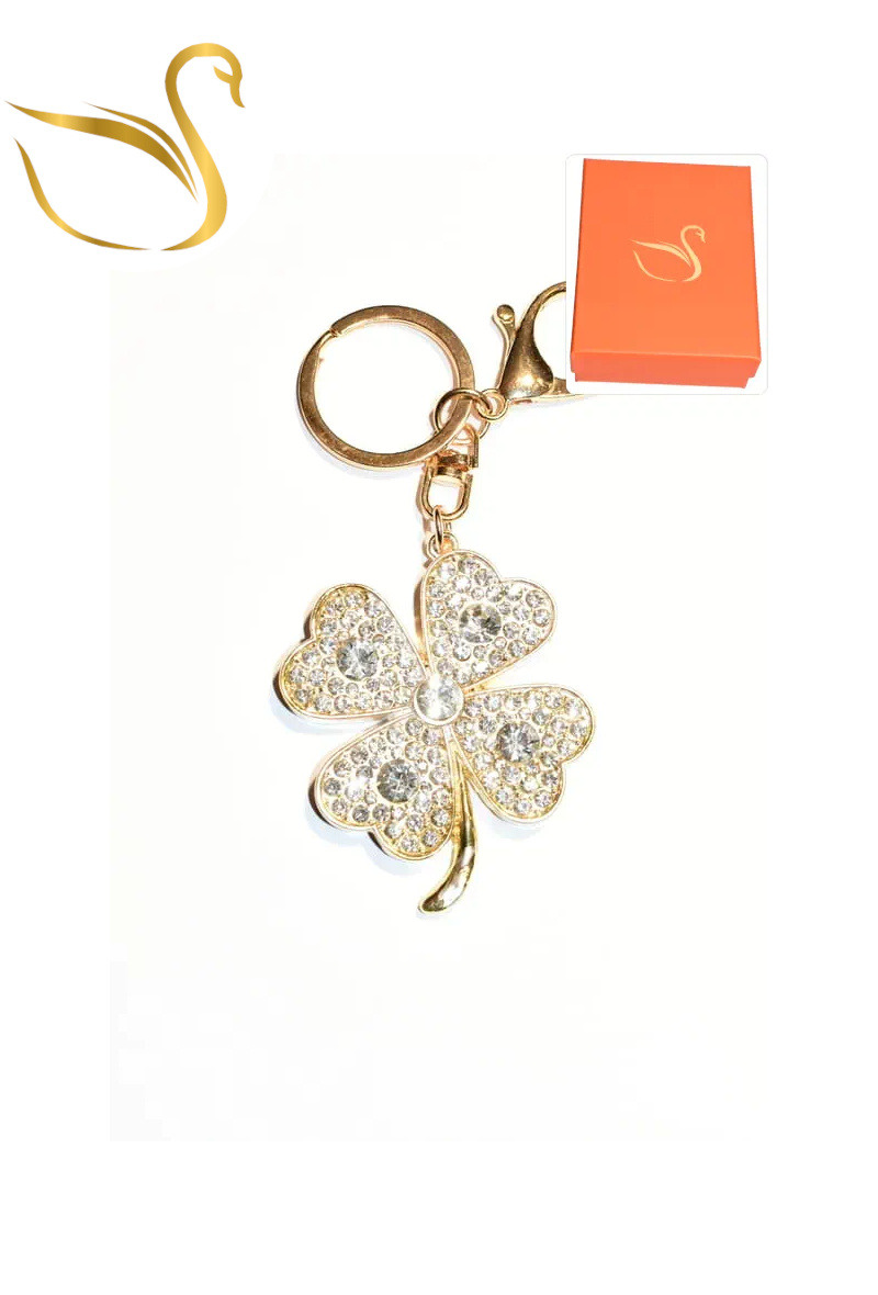 Wholesaler Emma Fantaisies - Tréfle gift box keychain