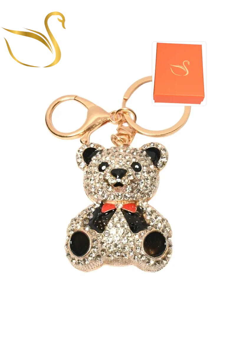 Wholesaler Emma Fantaisies - Bear gift box keychain