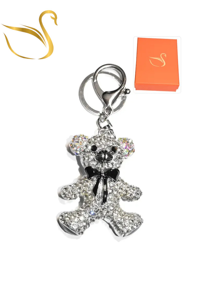 Wholesaler Emma Fantaisies - Bear gift box keychain
