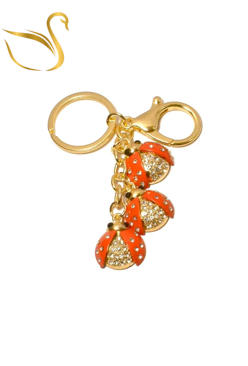 Wholesaler Emma Fantaisies - Coccinelle keychain