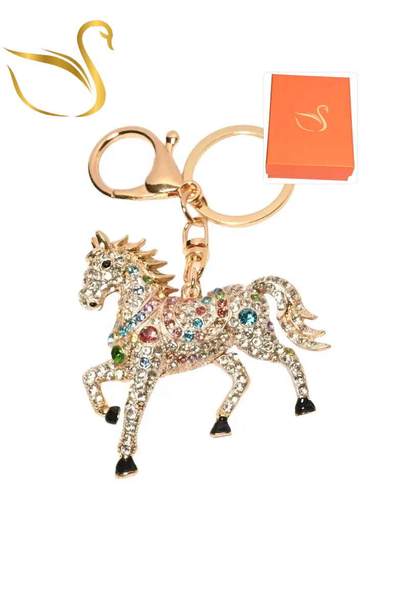 Mayorista Emma Fantaisies - Llavero caja de regalo caballo