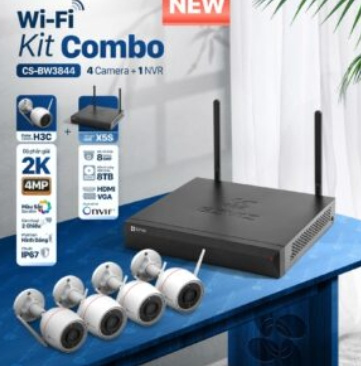 Wholesaler EZVIZ - Ezviz Kit 4 5MP Cameras