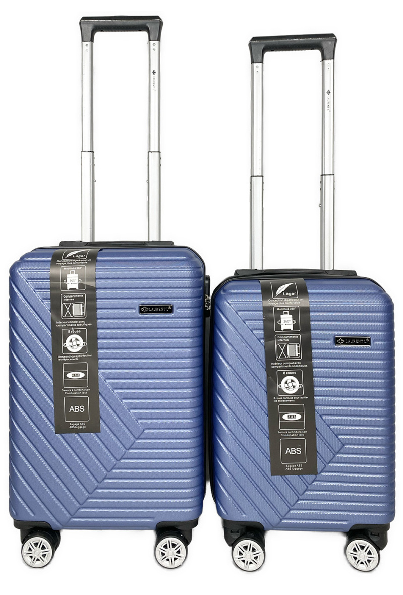 Wholesaler HELIOS BAGAGES - WALKY: Set of 2 ABS cabin suitcases.