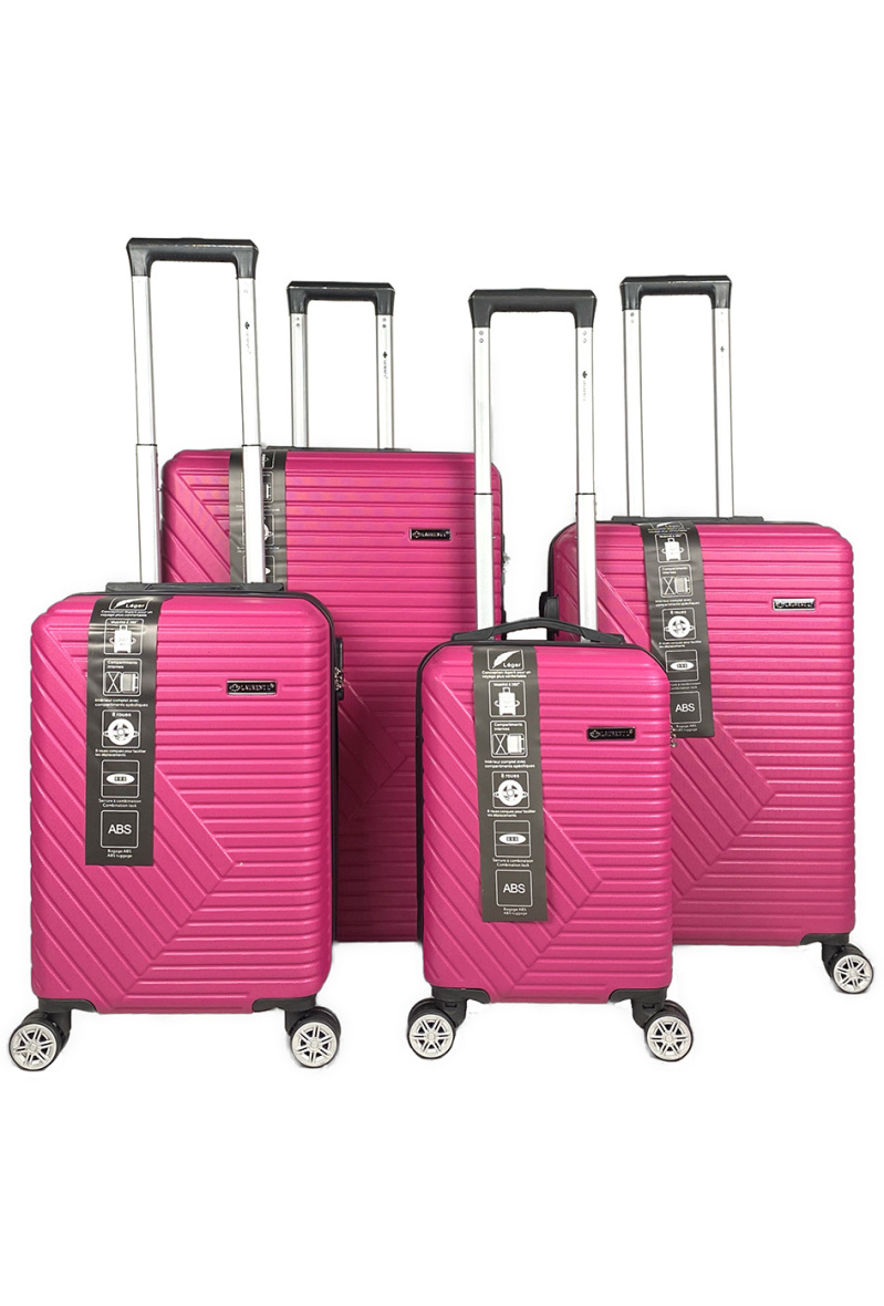 Grossista Laurent L® - W4LKY: Set di 4 valigie in ABS. (NO)