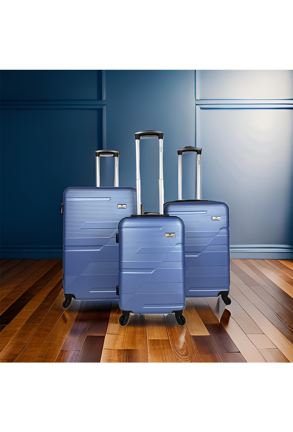 Wholesaler Sunbelt® - CAVALCADE: Set of 3 ABS suitcases. (8079)N
