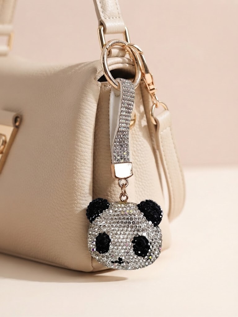 Wholesaler I.L JOLI B - Whimsical panda keychain