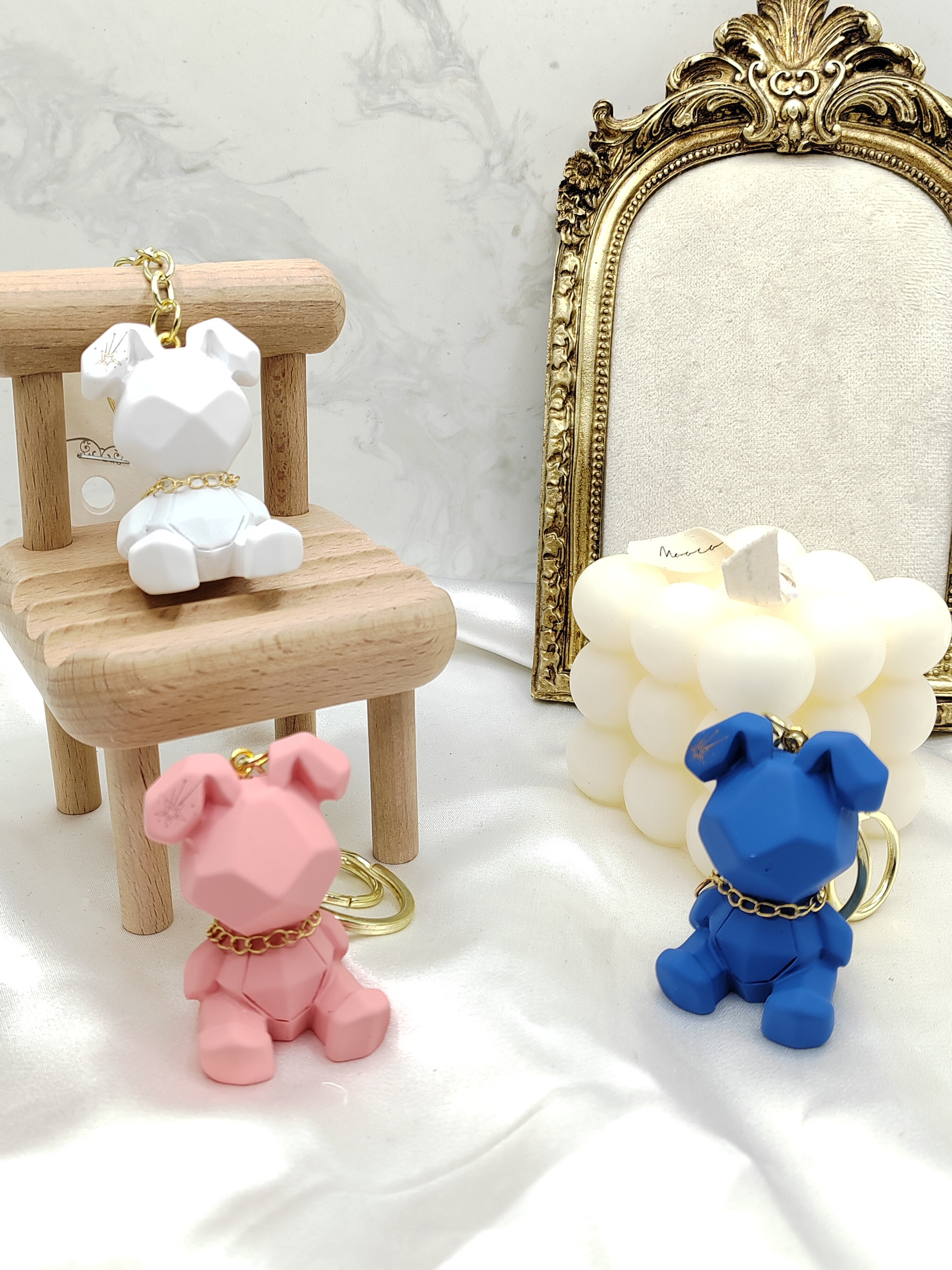 Wholesaler I.L JOLI B - Rabbit keychain