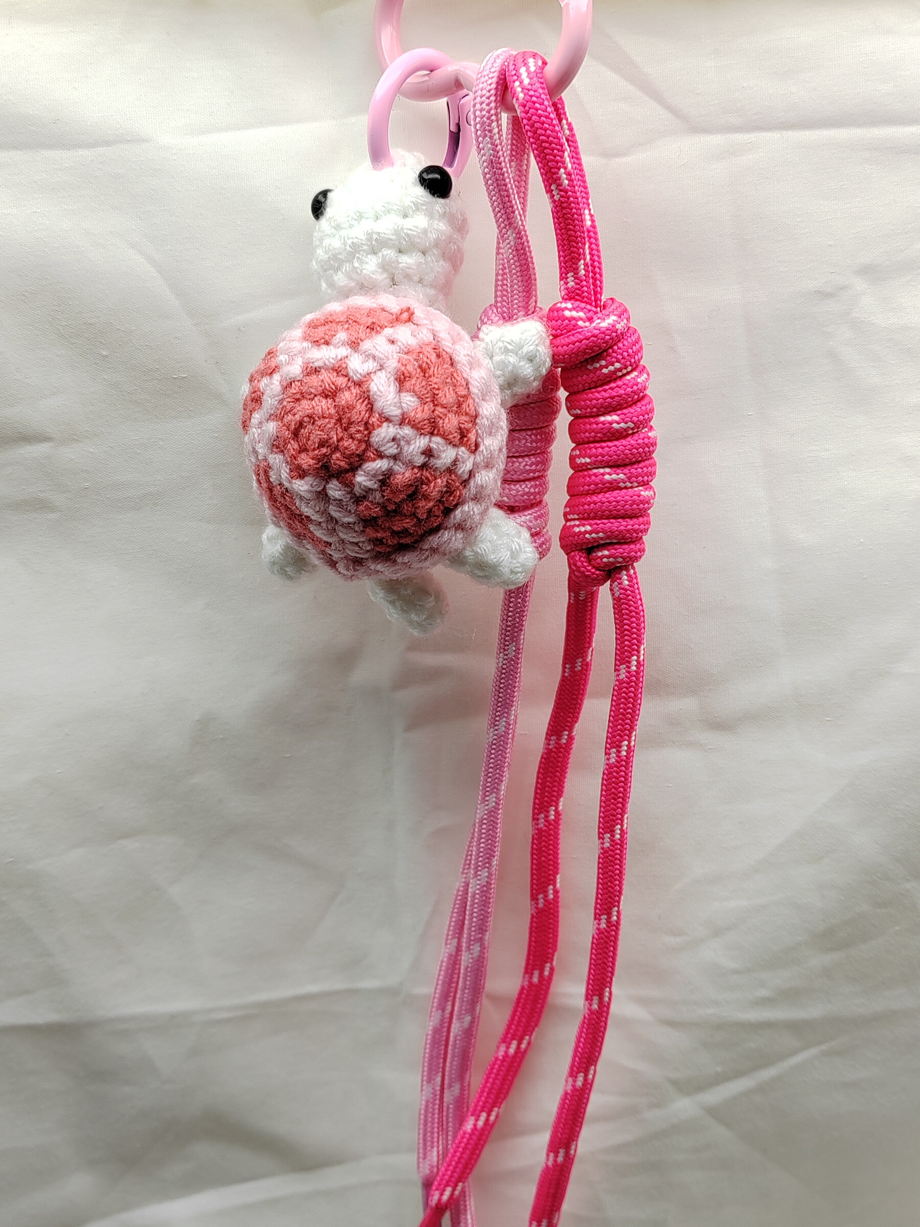 Grossiste I.L JOLI B - Porte clé pour sac tortue en crochet