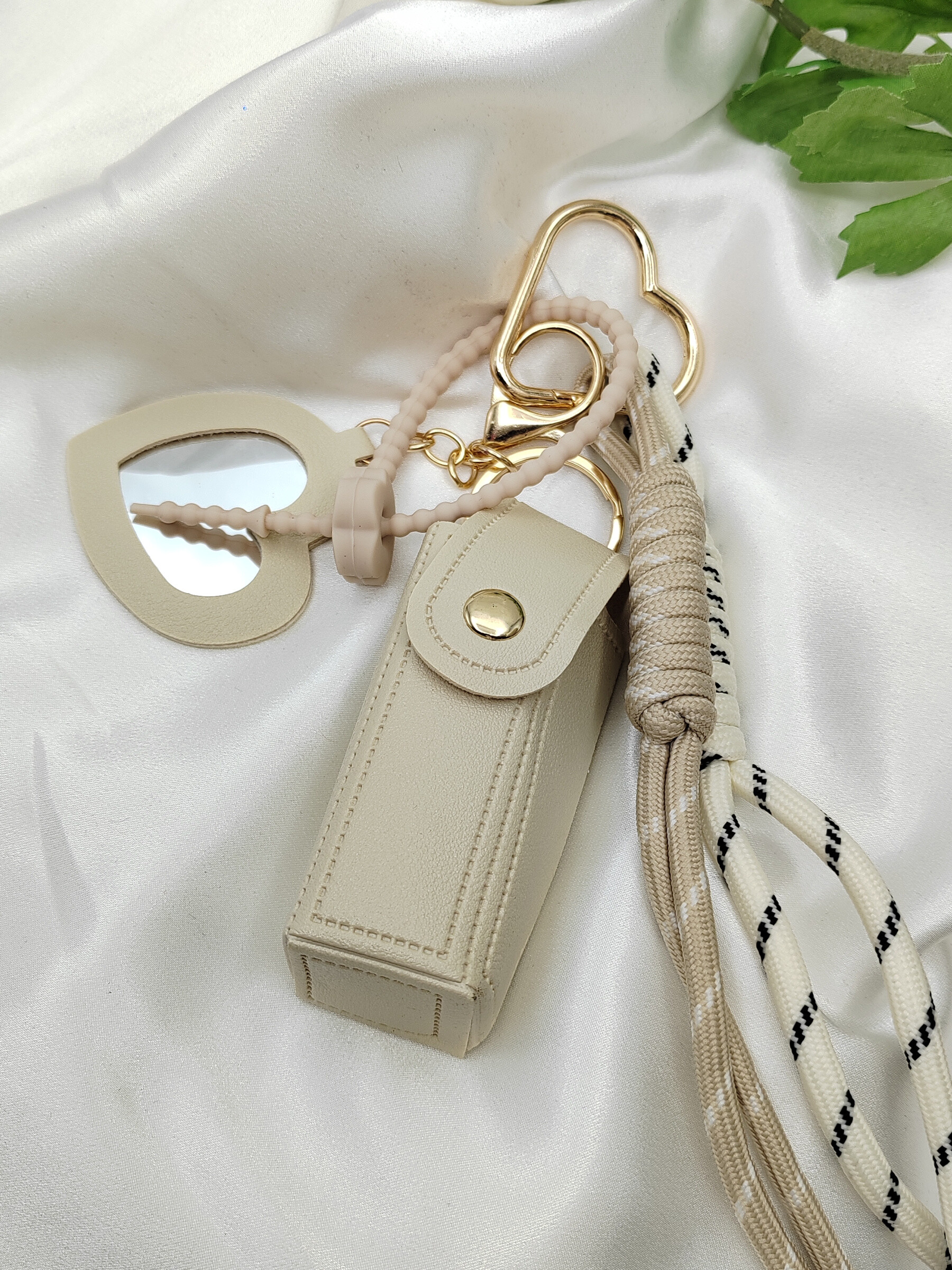Mayorista I.L JOLI B - Llavero para bolso con bolsillo para lápiz labial