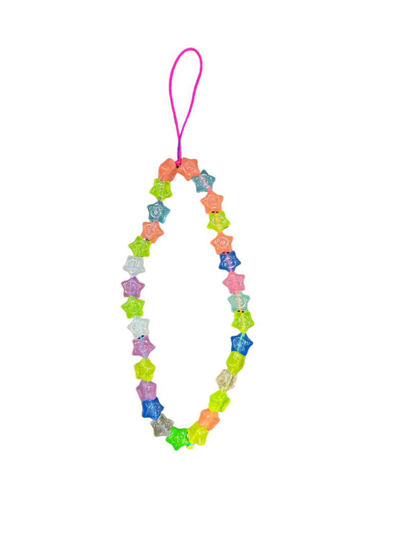 Grossiste JULIET'S&CO - Accessoire pour téléphone à perles en forme d'étoile
