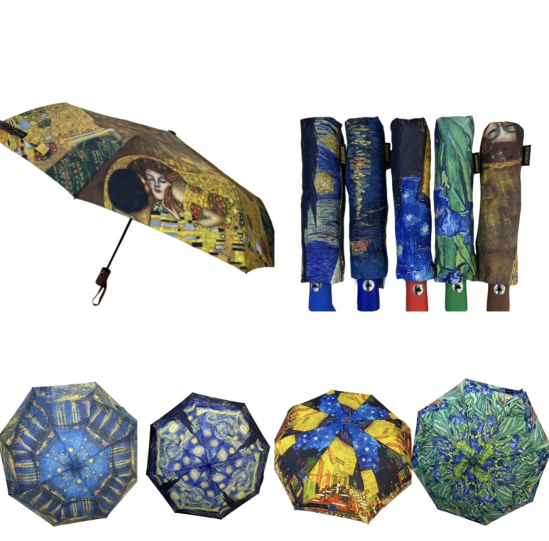 Wholesaler JULIET'S&CO - IMPRESSIONIST PATTERN UMBRELLA