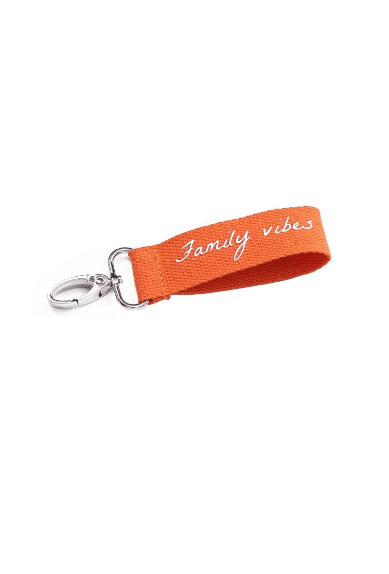 Grossiste La p'tite cachottière - Porte clefs "Familly Vibes"