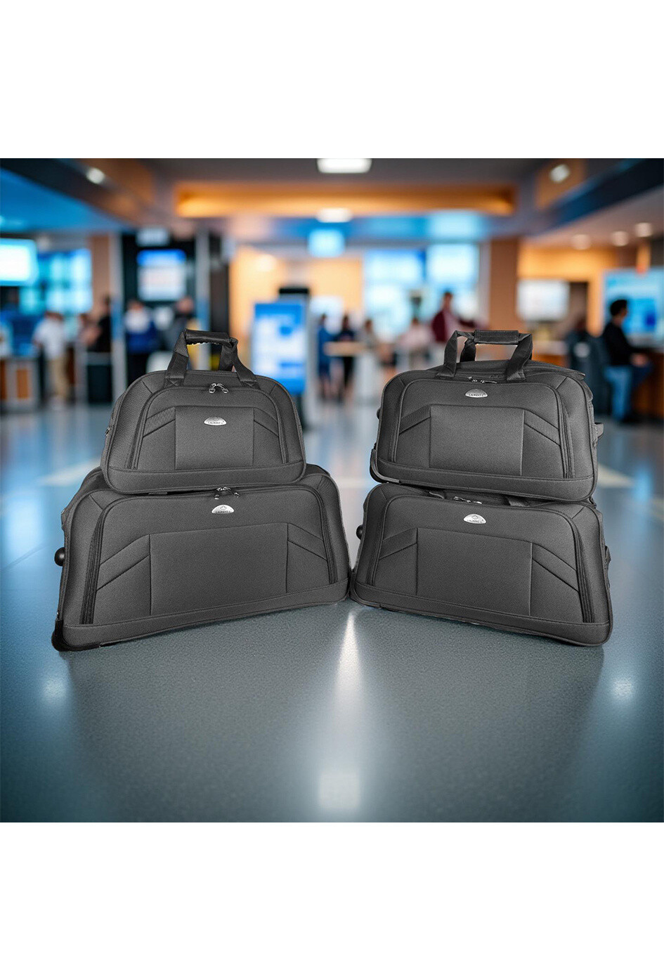 Mayorista Laurent L® - MESSENGER : Lot de 3 sacs de voyage et 1 vanity (FB-1) G