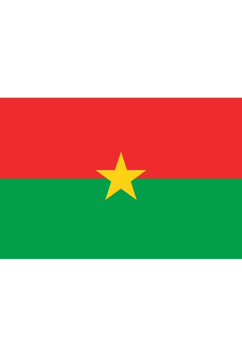 Grossiste LEXA PLUS - Drapeau Burkina Faso 150x90 cm
