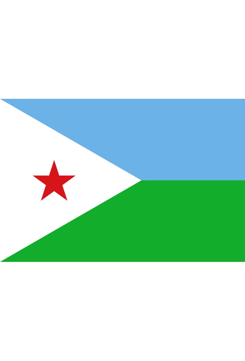 Grossiste LEXA PLUS - Drapeau Djibouti 150x90 cm