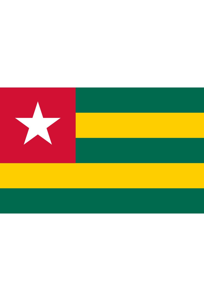 Grossiste LEXA PLUS - Drapeau Togo 150x90 cm