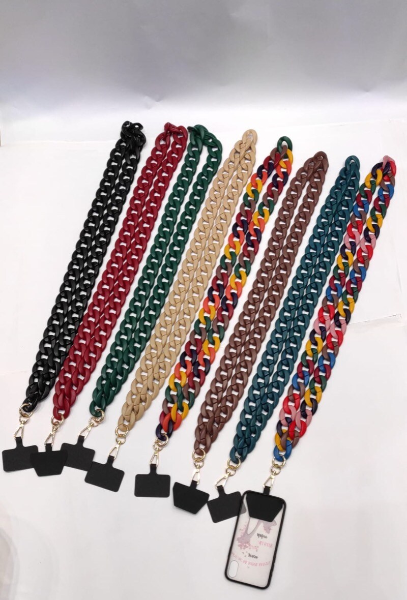 Grossiste LOLO & YAYA - Bijoux portable large acrylique grosse maille