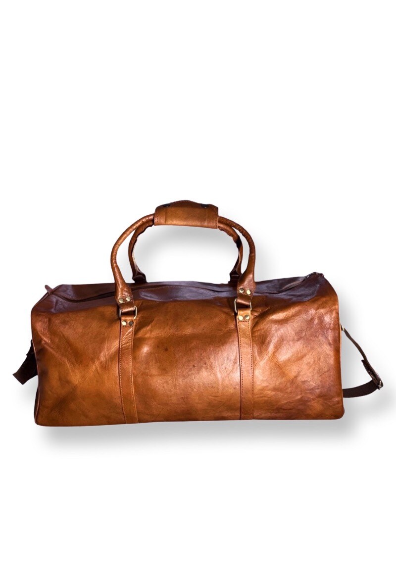 Grossiste LOUISA LEE - Sac de weekend cuir  60cm