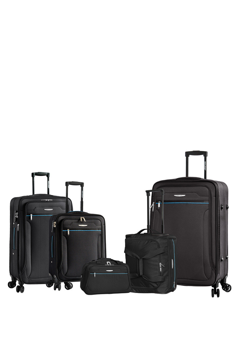 Grossista MADISSON - Set di 3 valigie - Doppie ruote + 1 borsa da viaggio + 1 bagaglio a mano EasyJet