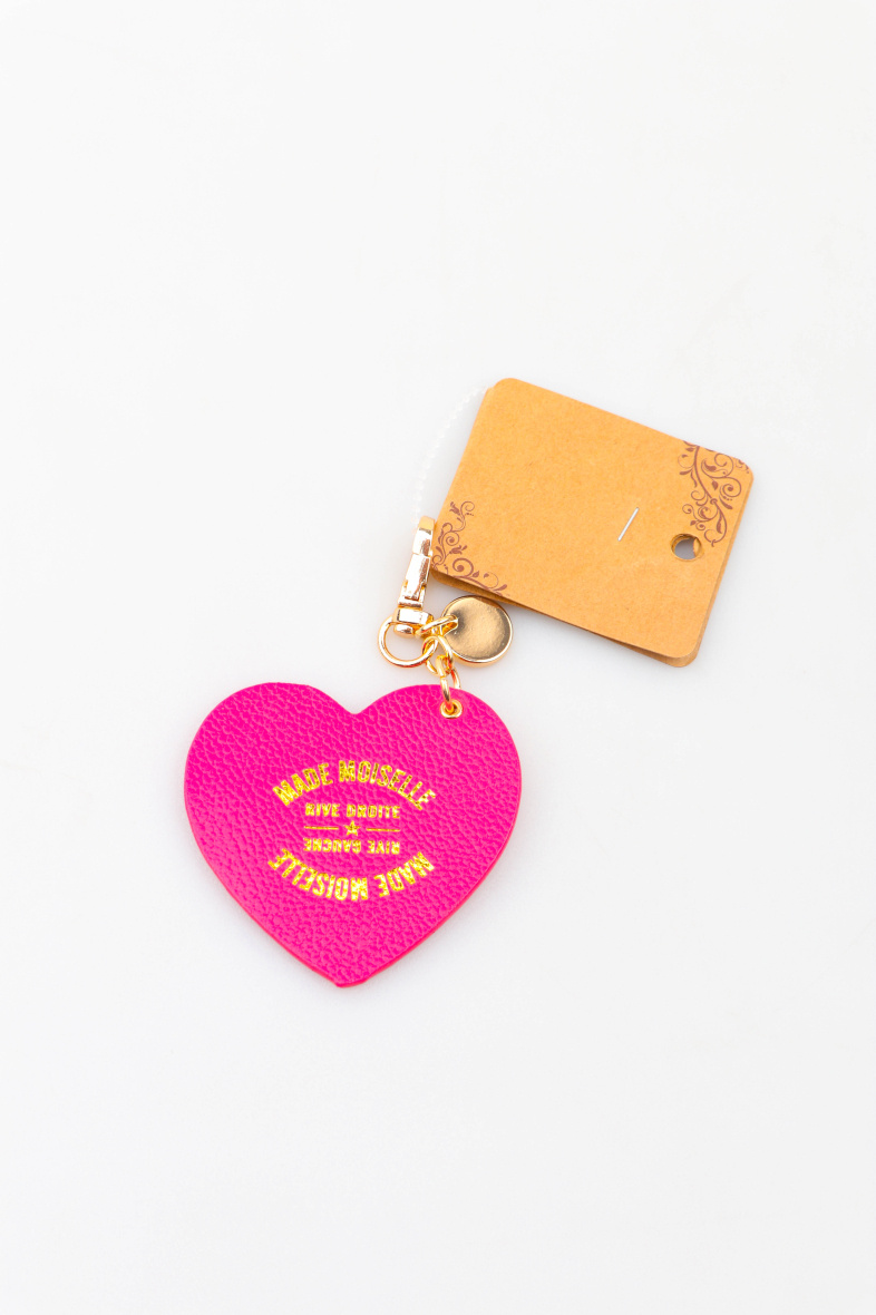 Mayorista MAR&CO Accessoires - Llavero de piel estampado “I love”