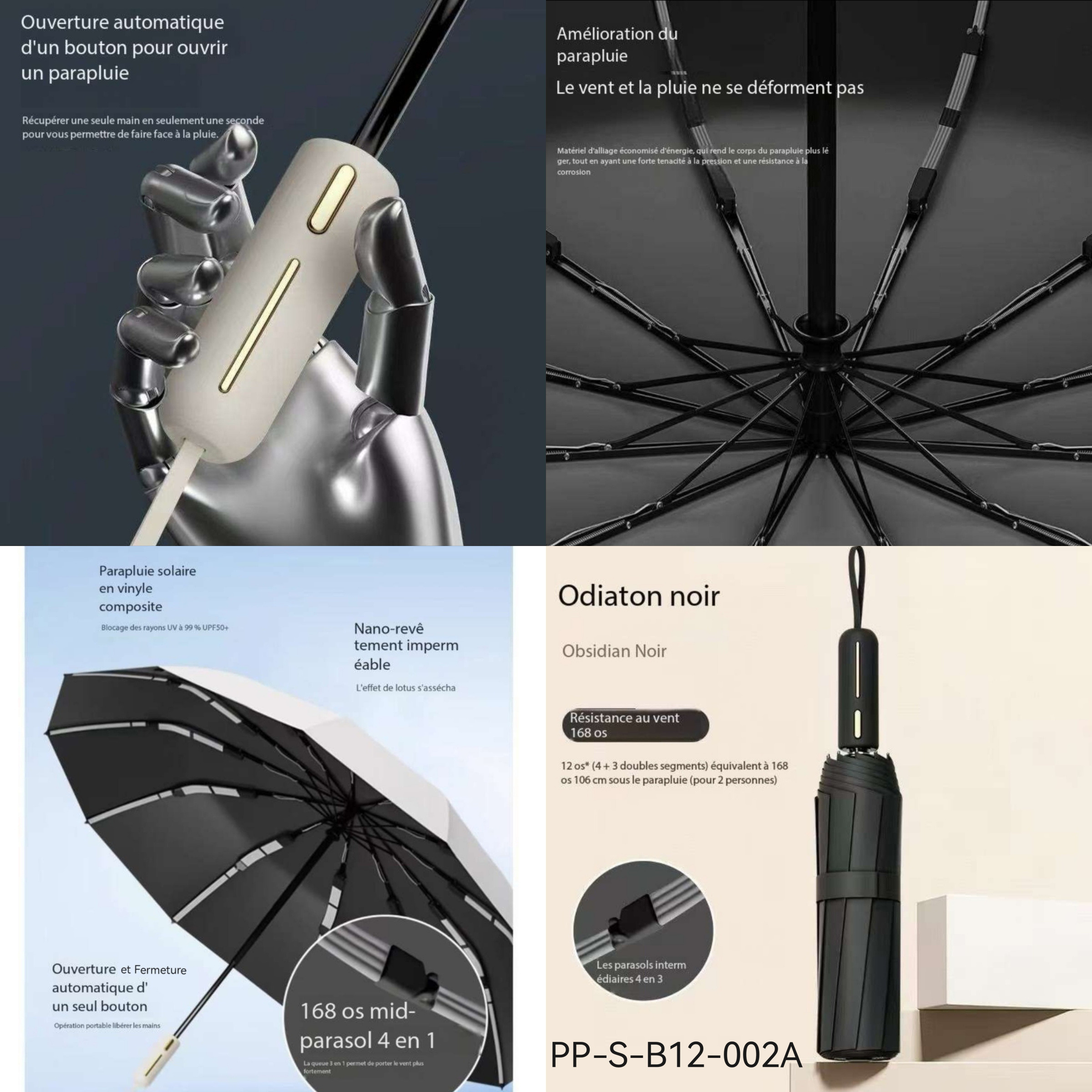 Grossiste Massiliano Sergio - Parapluie automatique