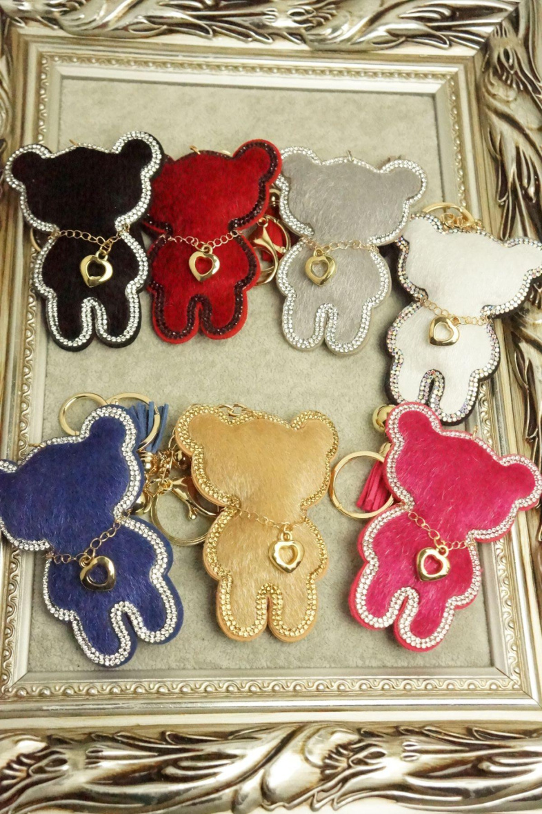 Wholesaler MET-MOI - Rabbit key ring with heart necklace