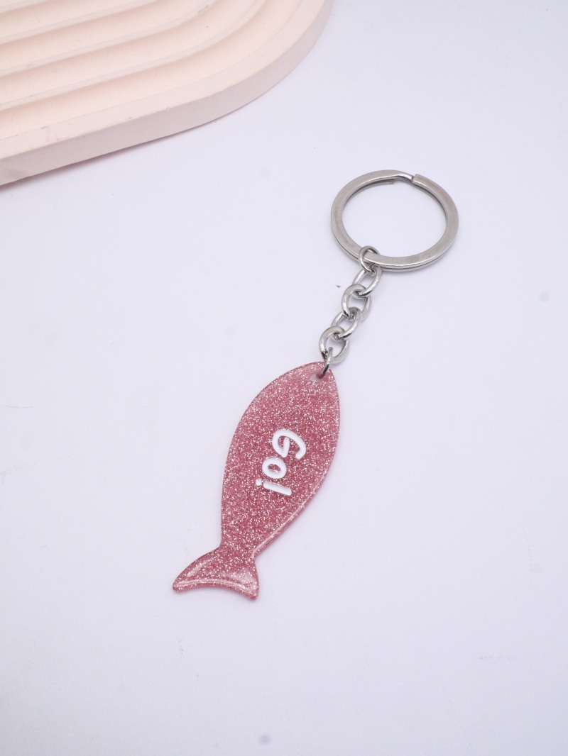 Wholesaler MIMIKO - Fish keychain with Go! message