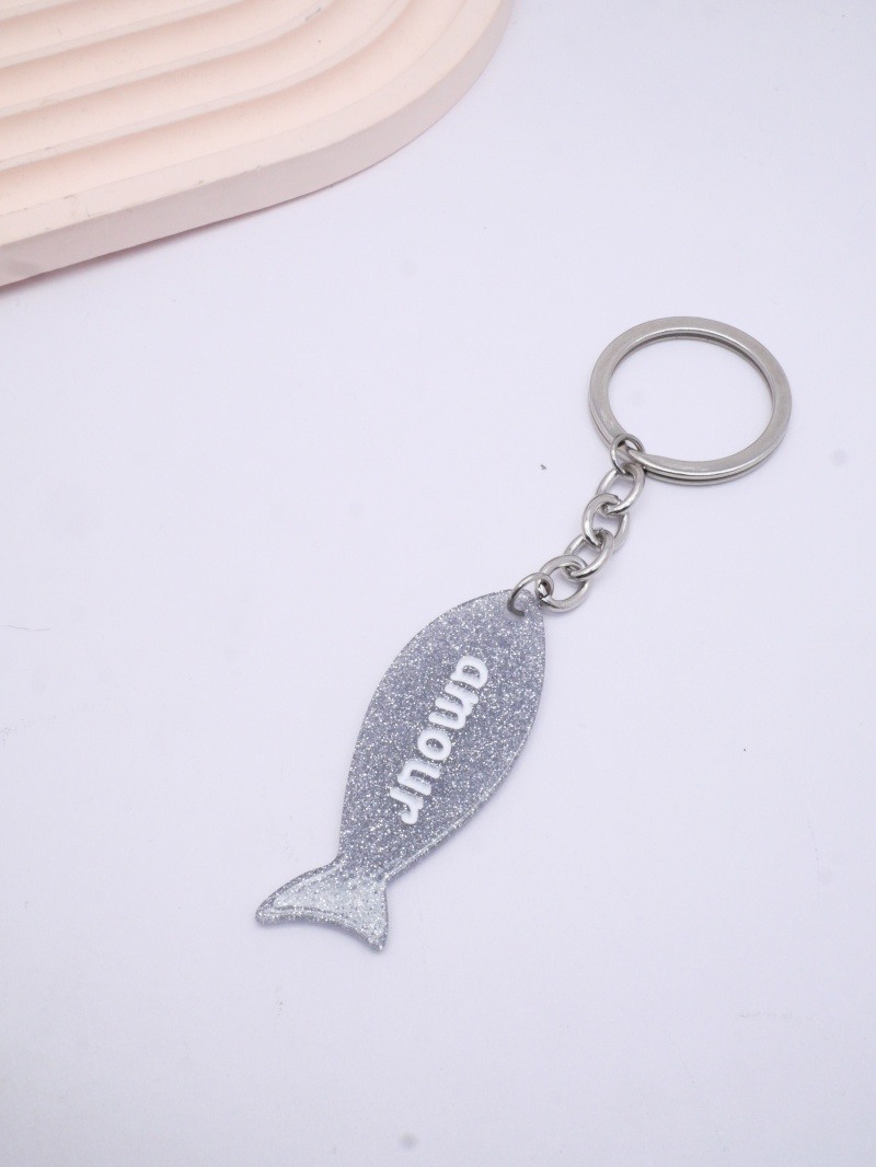 Wholesaler MIMIKO - Fish keychain with Love message