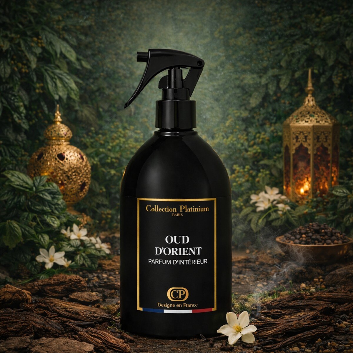 Grossiste NEKAN SUPERTRADER - 250ml Collection Platinium - Oud d'Orient- Spray D'Interieur Parfum D'ambiance