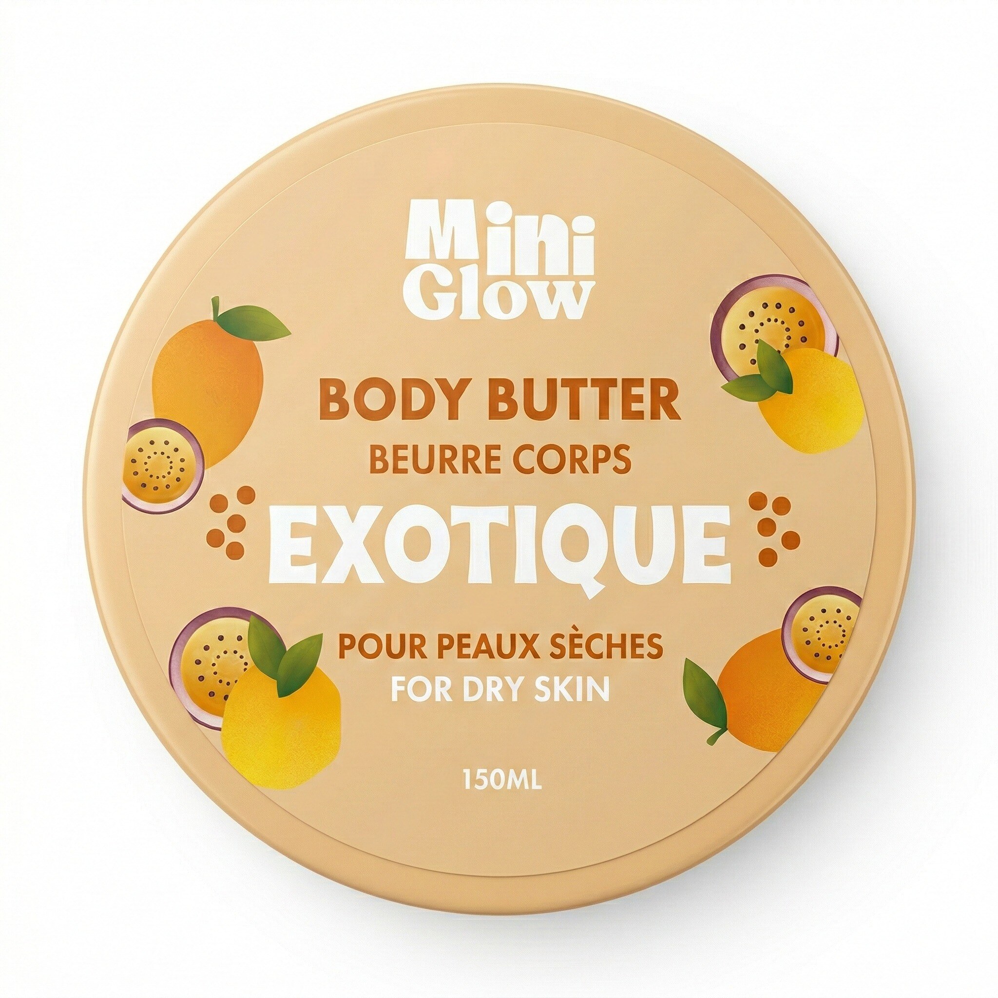 Mayorista Miniglow - 150ml Miniglow - Exótico - Manteca Corporal