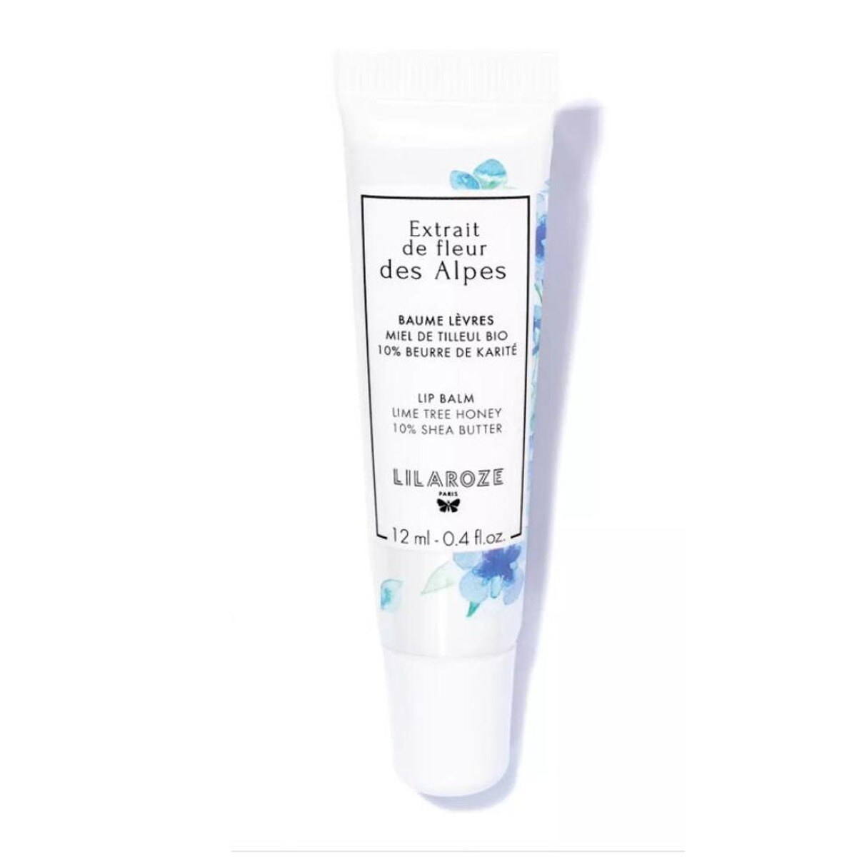 Mayorista Lilaroze Paris - 12ml Lilaroze Paris - Bálsamo Labial con Extracto de Flor de los Alpes y Miel de Tilo Orgánica