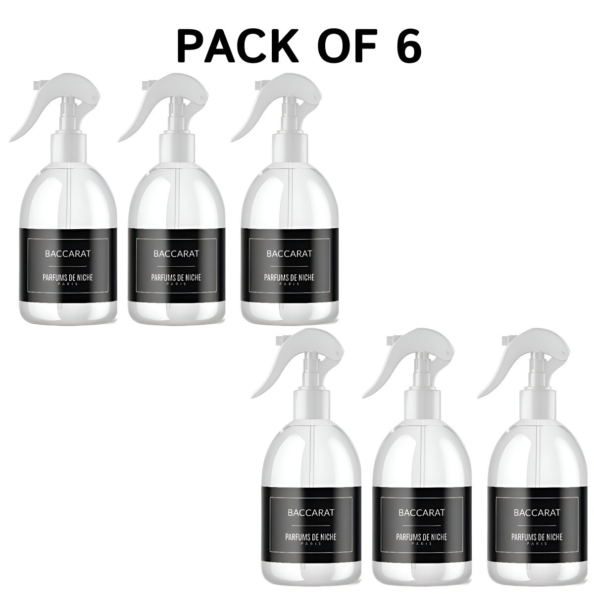 Grossiste NEKAN SUPERTRADER - 6 * 250 ml Parfums de Niche/birraci - Parfum D'ambiance Maison - Baccarat -