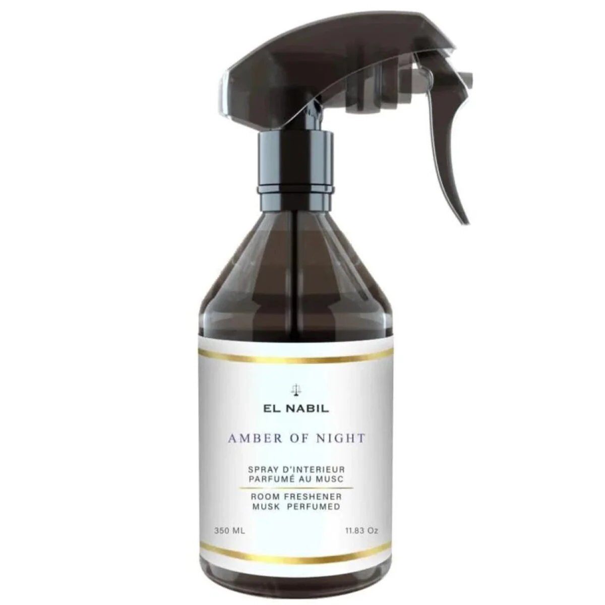 Grossiste El Nabil - 350ml el Nabil - Amber Of Night - Spray D'intérieur Parfum D'ambiance