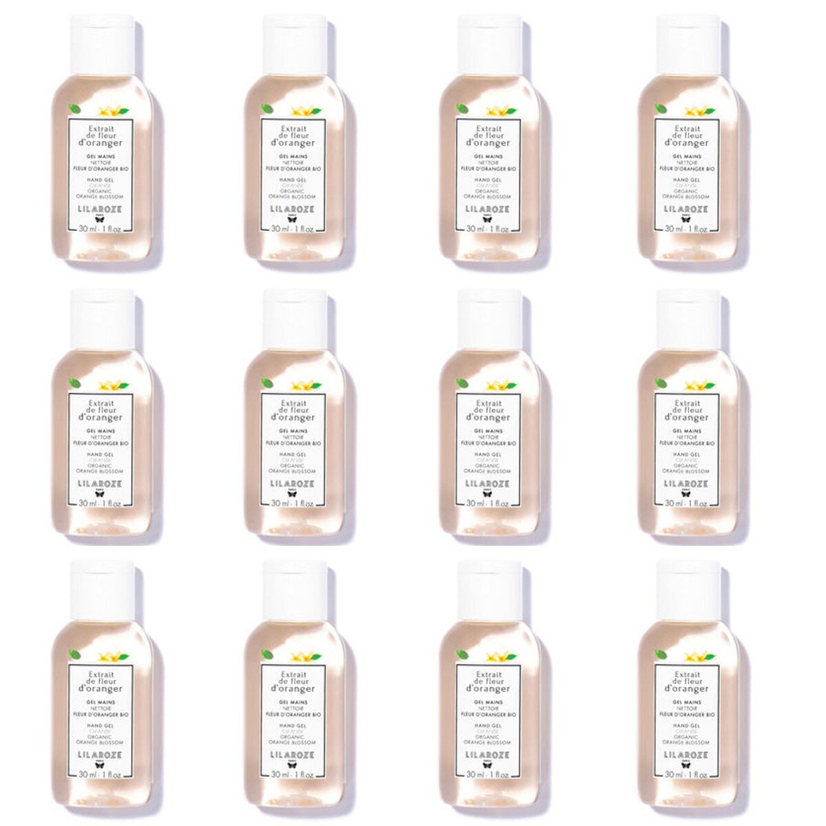 Mayorista Lilaroze Paris - 12 * 30ml Lilaroze Paris - Gel de Manos Limpia con Extracto de Flor de Azahar