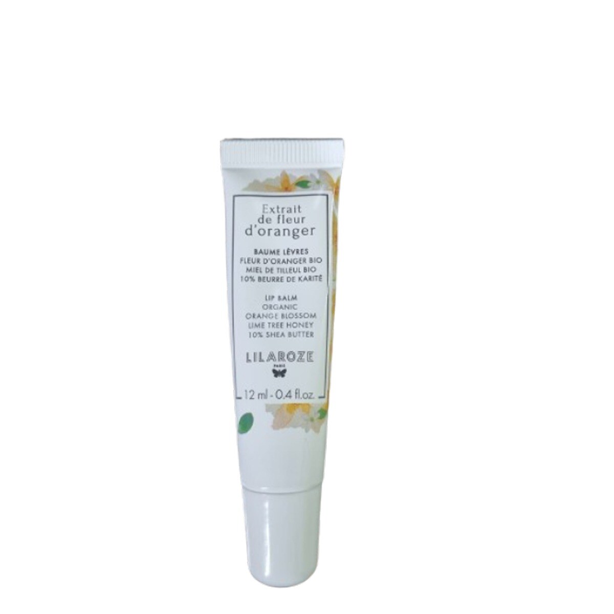 Mayorista Lilaroze Paris - 12ml Lilaroze Paris - Bálsamo Labial Extracto de Flor de Azahar Manteca de Karité