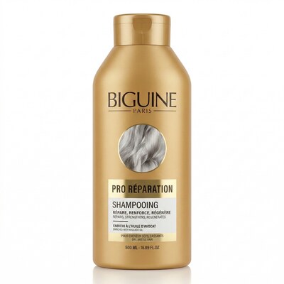 Grossiste NEKAN SUPERTRADER - 500ml Biguine Paris - Pro Réparation - Shampooing Cheveux Secs et Cassants Grossiste NEKAN SUPERTRADER - 500ml Biguine Paris - Pro Réparation - Shampooing Cheveux Secs et Cassants