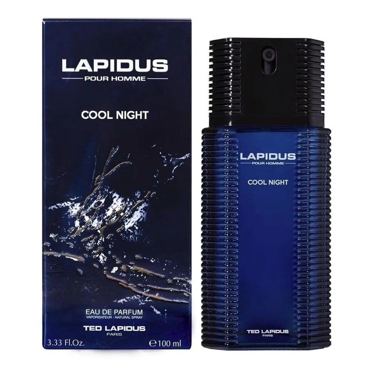 Grossiste NEKAN SUPERTRADER - 100ml Ted Lapidus - Cool Night - Eau de Parfum pour homme 100ml