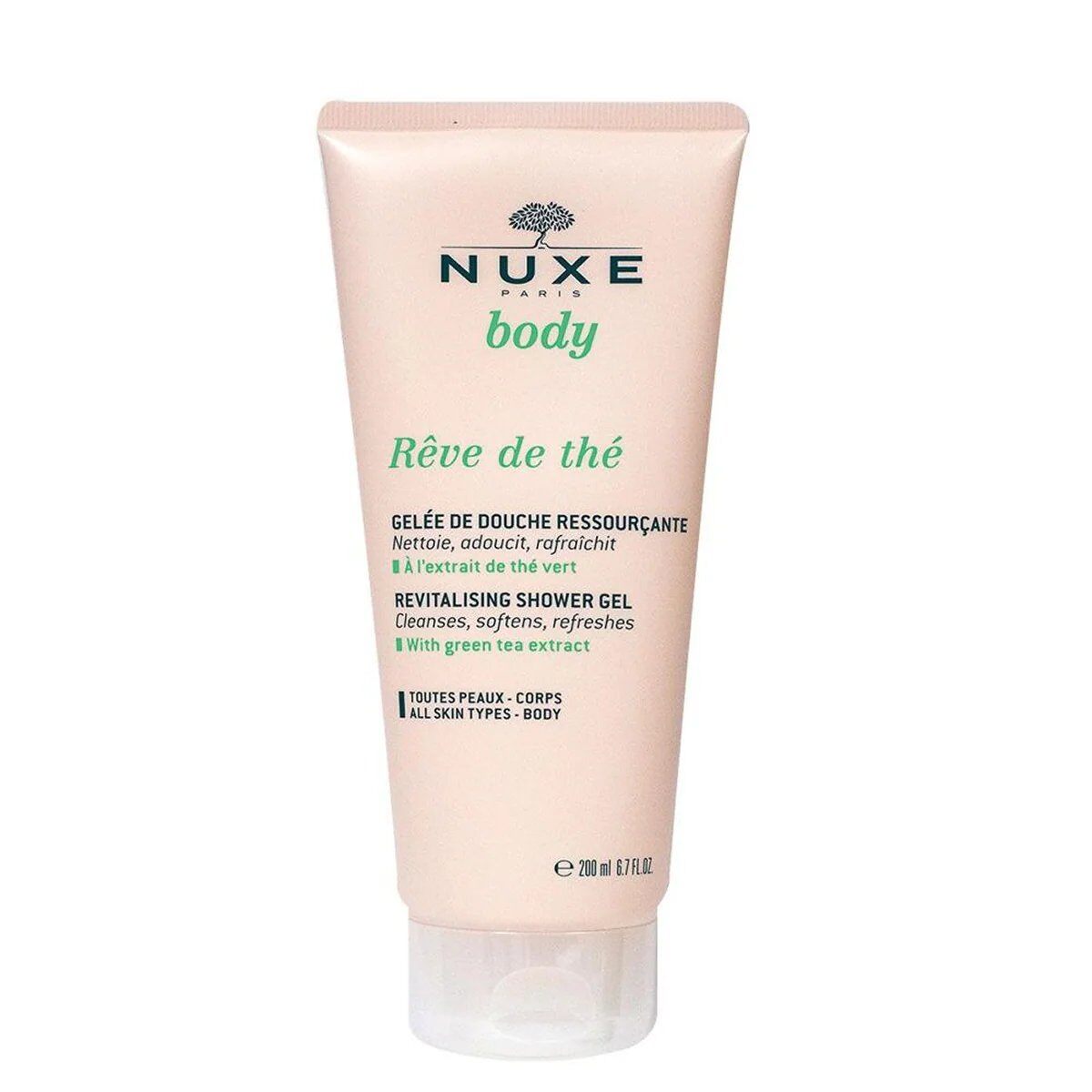 Großhändler Nuxe - 200ml Nuxe - 
Belebendes Duschgel Rêve de Thé
