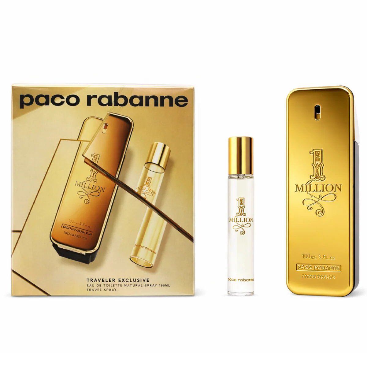 Grossiste Paco Rabanne - Paco Rabanne - Coffret 1 Million EDT 100ml + EDT 20ml