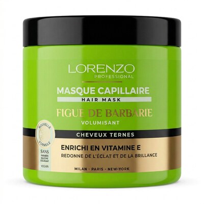 Grossiste NEKAN SUPERTRADER - 500ml Lorenzo Professional - Figue de Barbarie - Masque Capillaire cheveux ternes Grossiste NEKAN SUPERTRADER - 500ml Lorenzo Professional - Figue de Barbarie - Masque Capillaire cheveux ternes