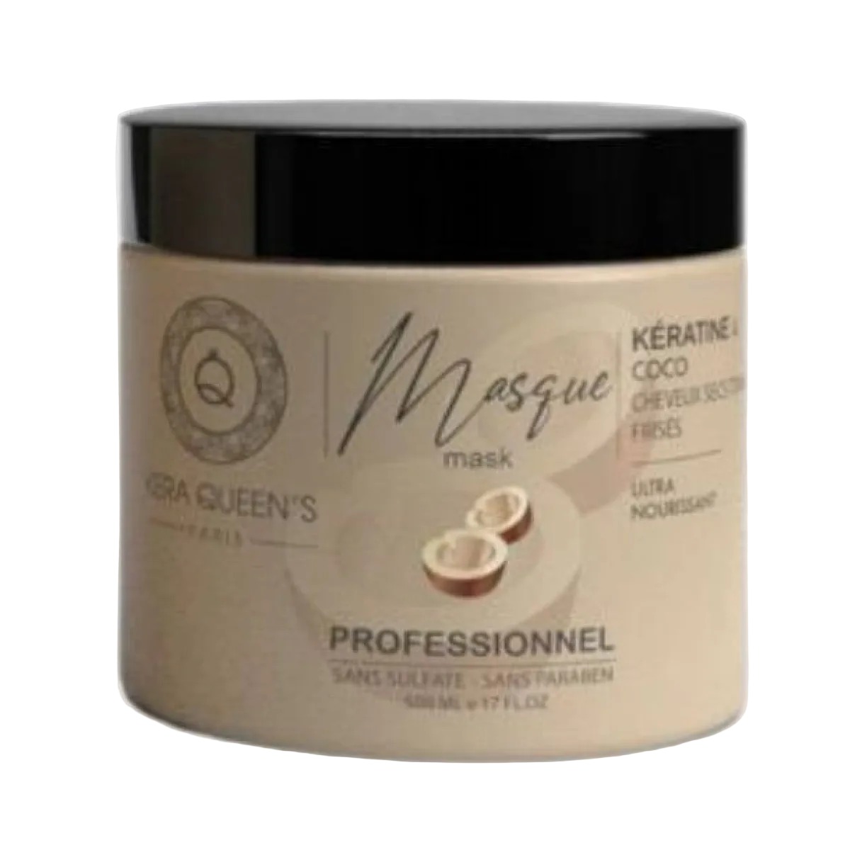 Grossiste NEKAN SUPERTRADER - Kera Queen's - Coco et Kératine Masque 500ml Grossiste NEKAN SUPERTRADER - Kera Queen's - Coco et Kératine Masque 500ml