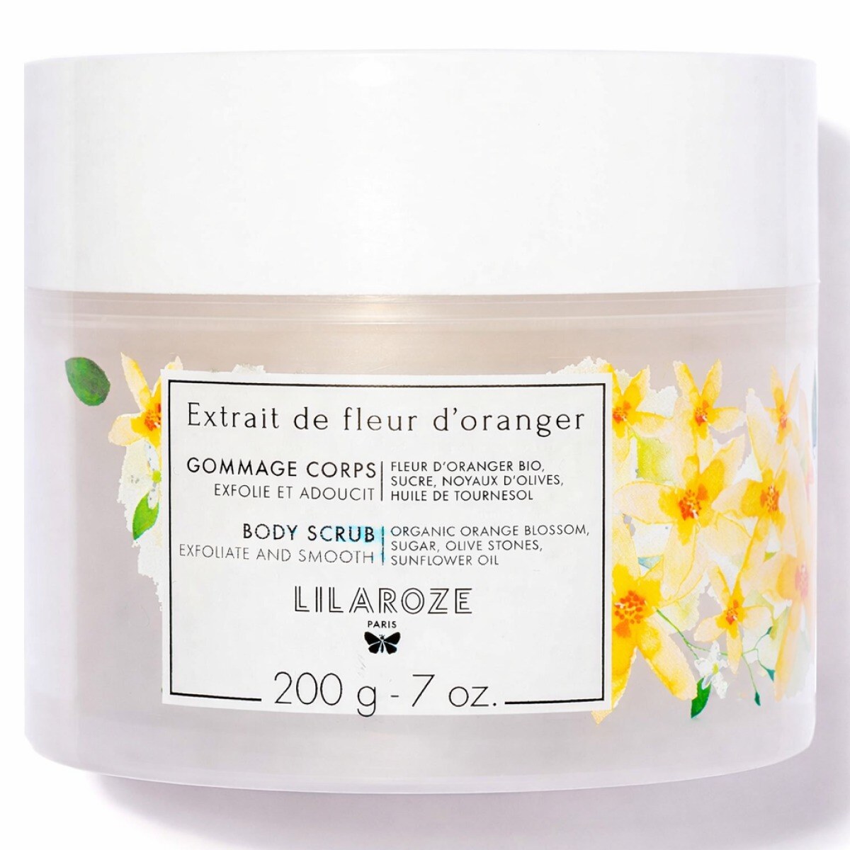 Mayorista Lilaroze Paris - Lilaroze Paris - Exfoliante Corporal de Flor de Azahar Orgánica