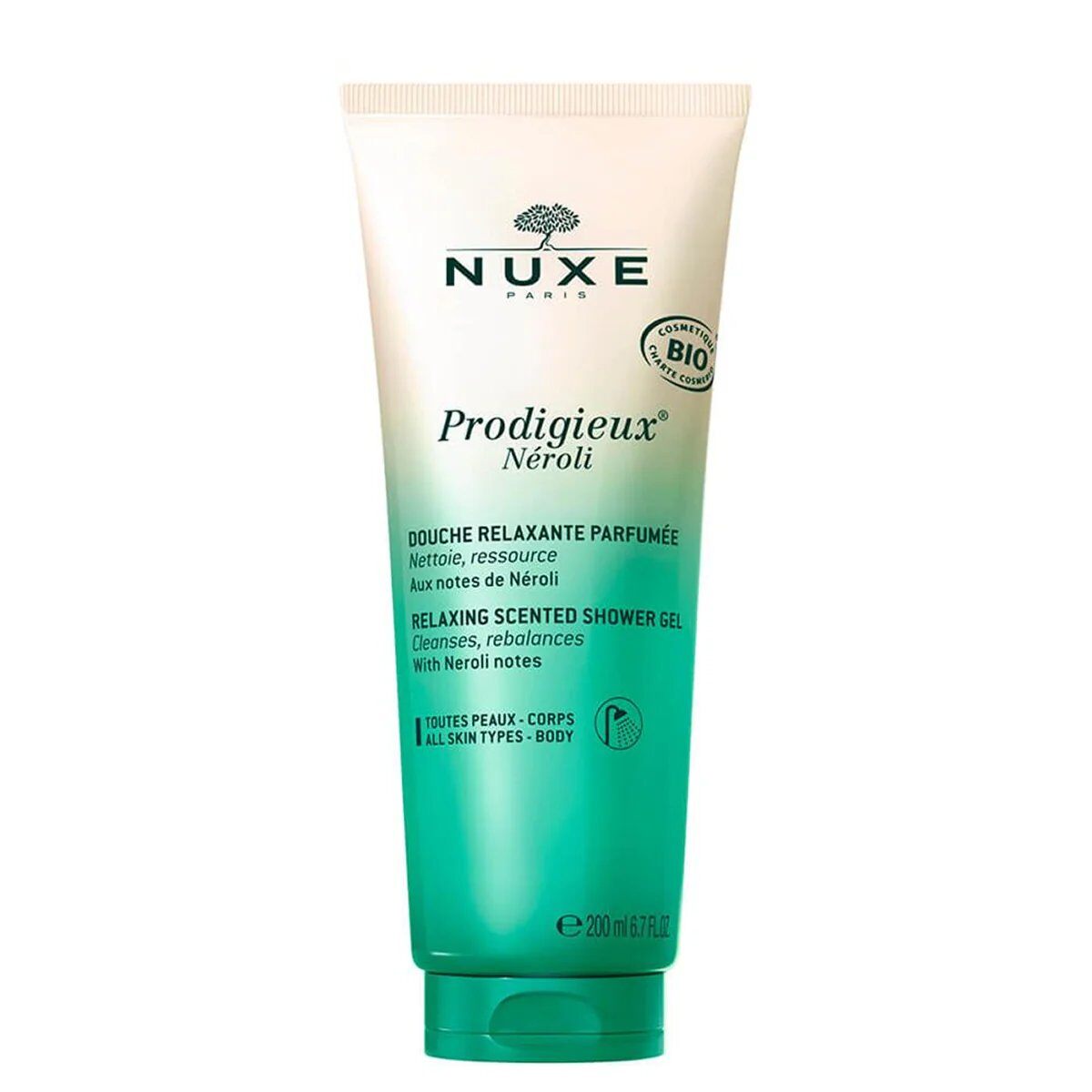 Wholesaler Nuxe - 200ml Nuxe - Bio Prodigieux Neroli Relaxing Scented Shower Gel