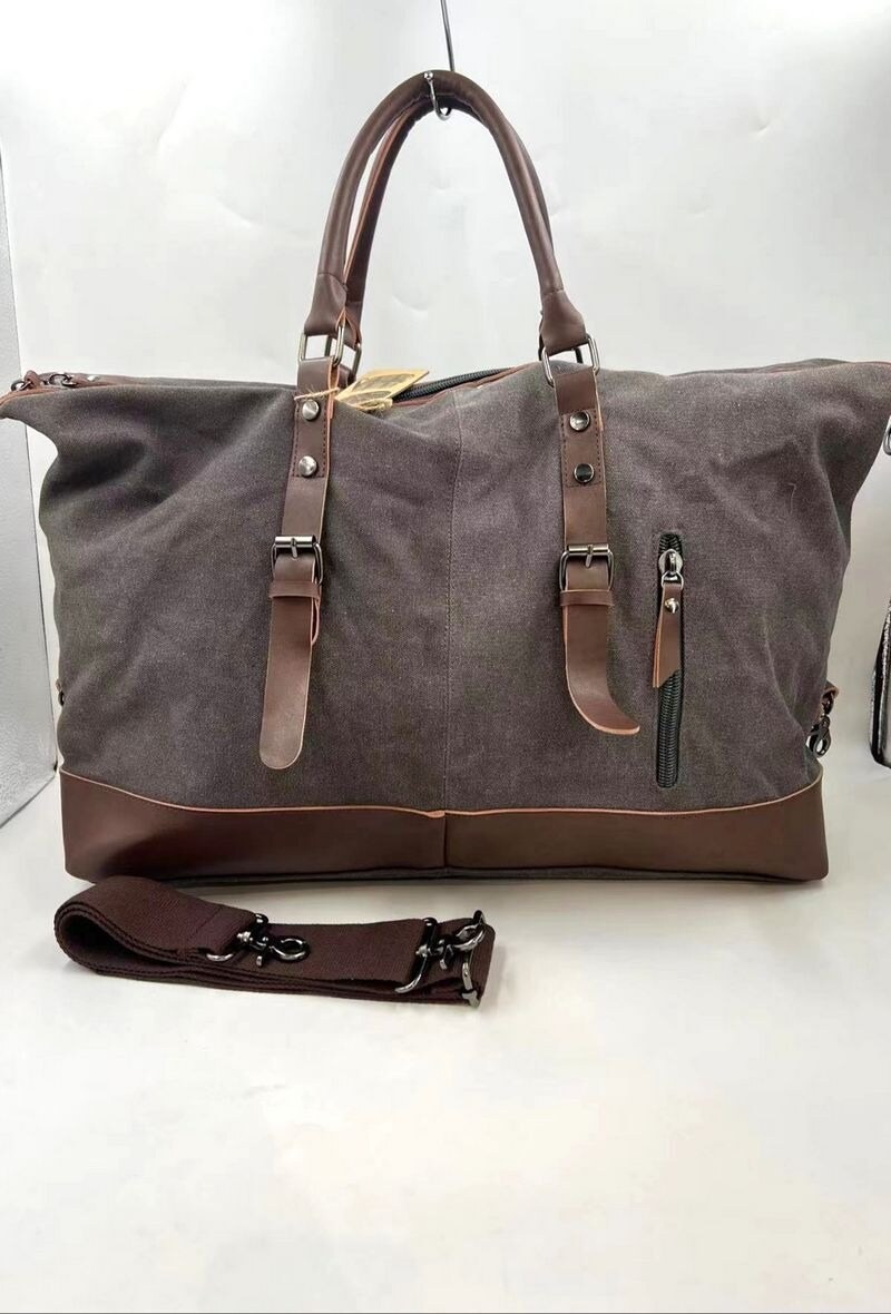 Grossiste ORIENT&CO - SAC DE VOYAGE TOILE & CUIR