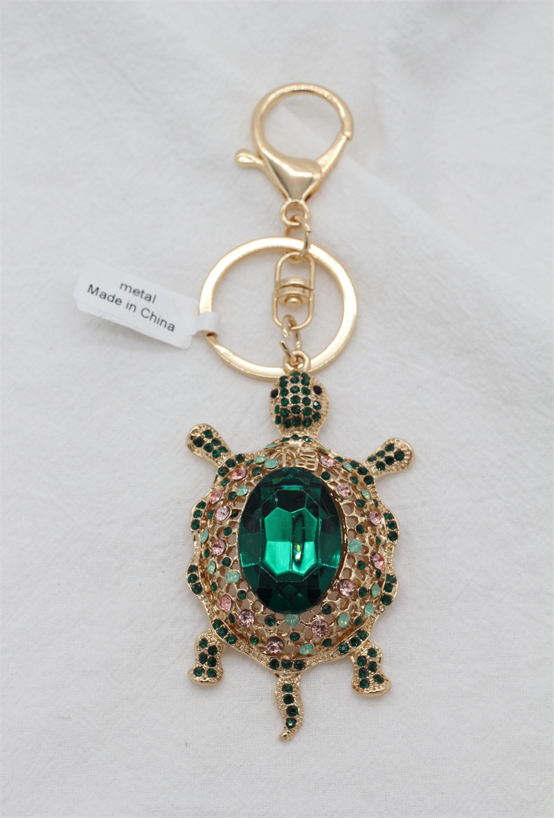 Mayorista Orient Express - Llavero Tortuga Strass Grande