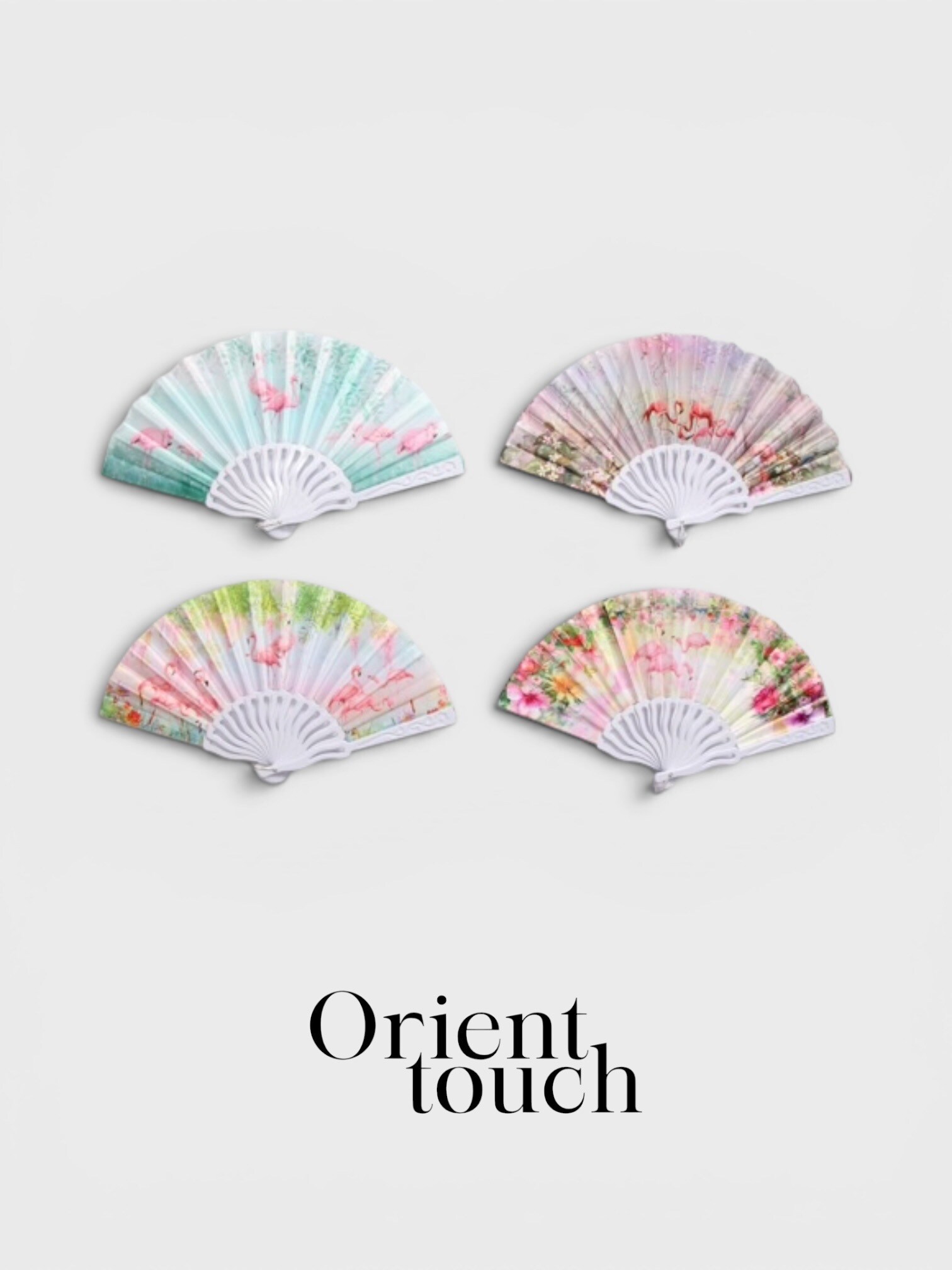Mayorista ORIENT TOUCH - LOTE DE 12 ABANICOS