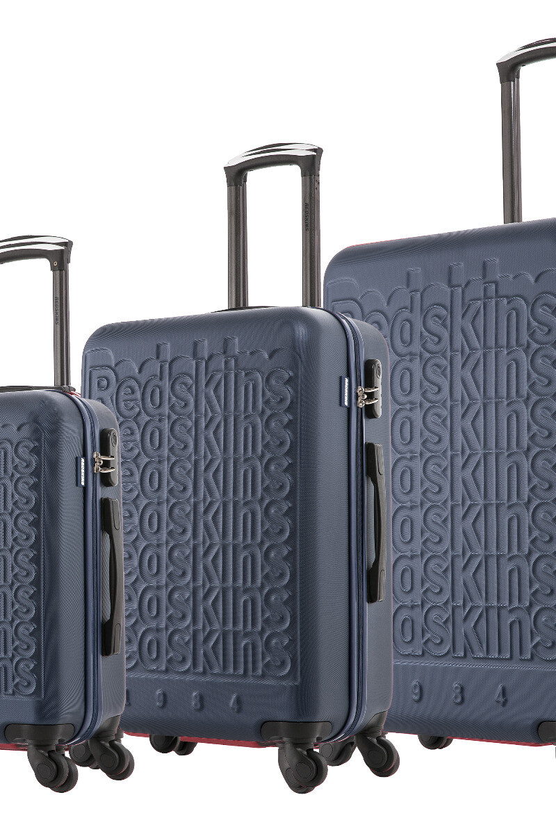Wholesaler REDSKINS - SET OF 3 REDSKINS SUITCASES