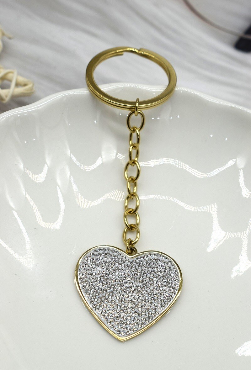 Wholesaler Rouge Bonbons - KEY RING IN STEEL