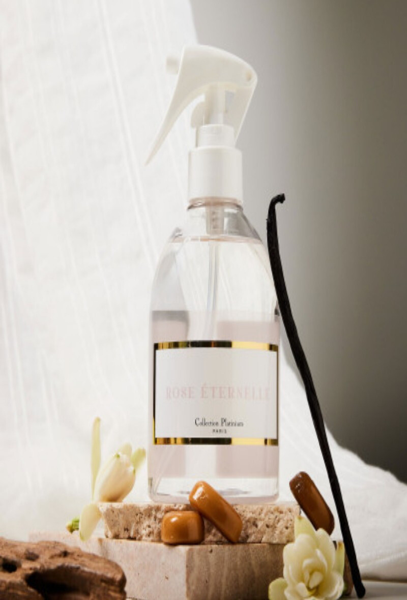 Grossista SARCINAS - spray collezione tessile Platinium 250ml Rosa eterna