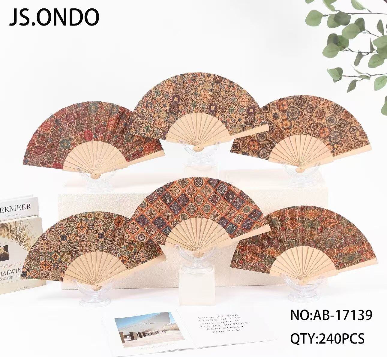 Grossista Sissi Accessori - VENTAGLIO DI SUGHERO